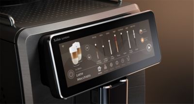 Personalizza fino a 7 impostazioni di caffè con CoffeeEqualizer Touch+
