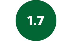 Обработка до 1,7&nbsp;кг в минуту