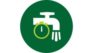 QuickClean basket with non-stick mesh cleans up in 90 secs