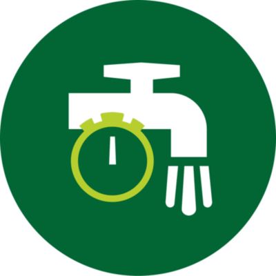QuickClean-mand met anti-aanbakooster, schoon te maken in 90 sec.
