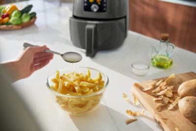 Originaalne Airfryer töötab 7 korda kiirema õhuvooga********