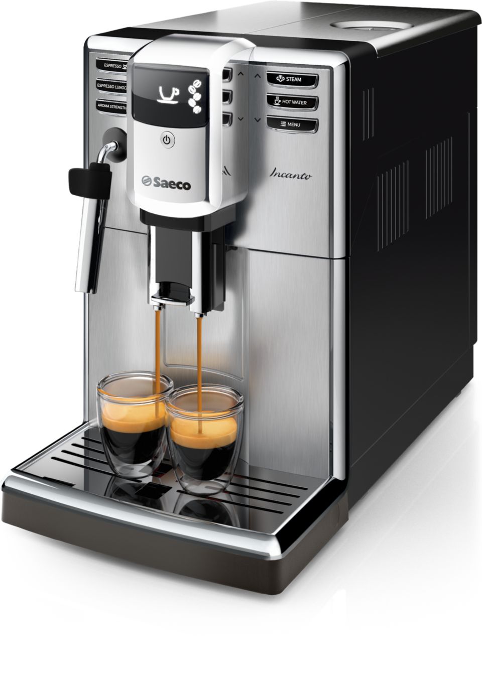 Design élégant. Café d'une qualité impressionnante.