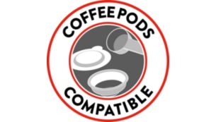 Coffee-pod compatible