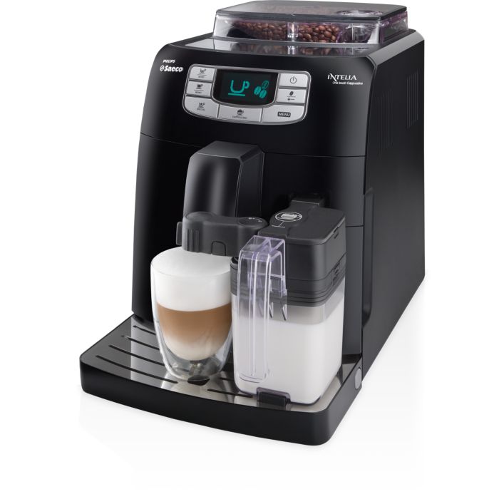 Espresso in kapučino s pritiskom na gumb