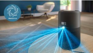 Capte et s'adapte intelligemment à vos besoins en matière de qualité de l'air.