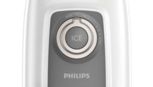 Ice crush button
