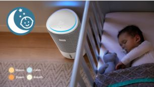 Create a clean and comforting sleep environment with a night light