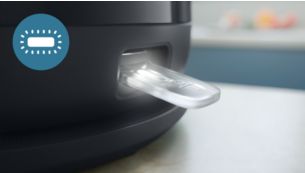 Verlichte aan-uitschakelaar voor snelle indicatie