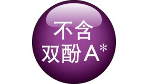 所有和食物直接接觸的部分均為食品級材質 (不含 BPA)