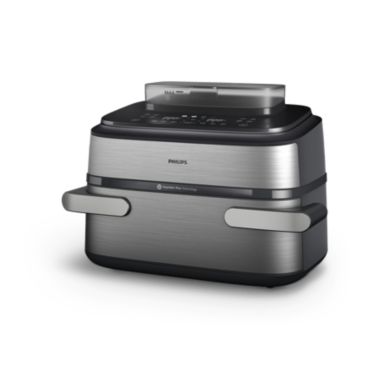 Philips Airfryer Serie 5000 da 9.5L con Maxi Cestello e vapore Friggitrice ad aria