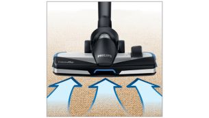 Nyt 3-i-1 TriActiveMax-mundstykke optimerer st&oslash;vopsamling