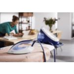 Powerful continuous steam for ultra-fast ironing