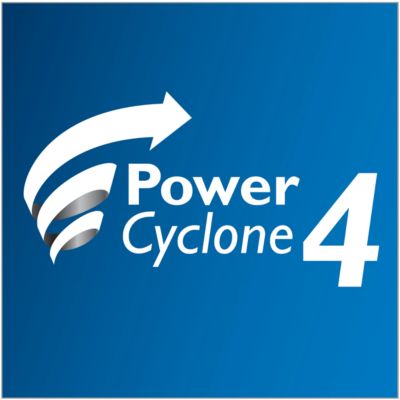 PowerCyclone 4 tehnologija odvaja prašinu i vazduh u jednom prolazu