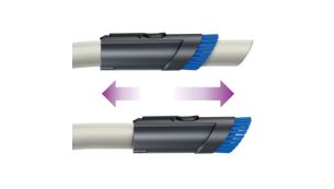 Integrated brush on handgrip
