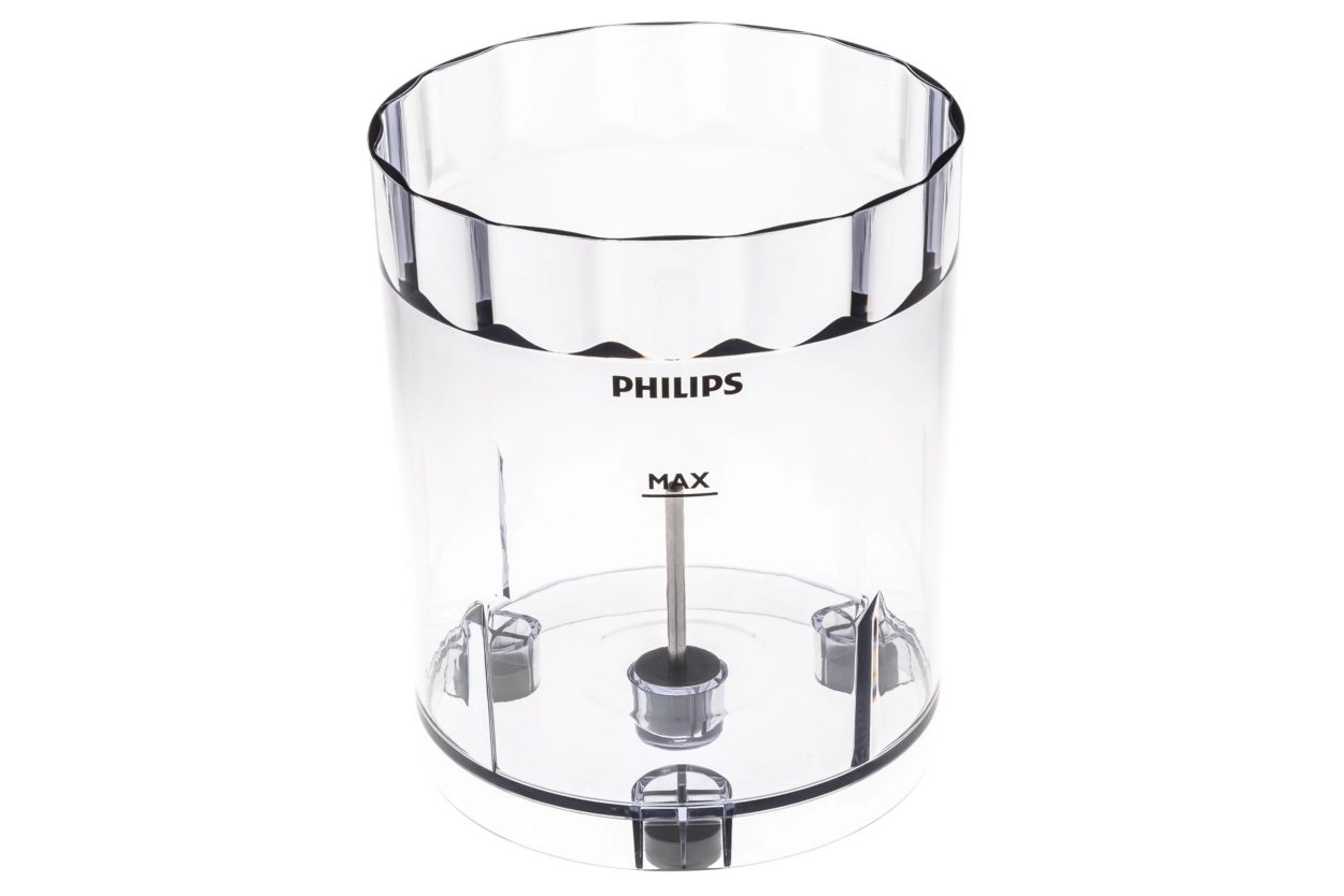 para sustituir el recipiente de la picadora actual