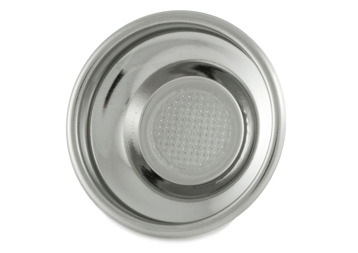 Vous permet d'utiliser des dosettes dans votre porte-filtre