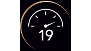 Jusqu'&agrave; 19&nbsp;bars de pression pour un espresso parfait