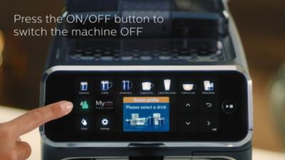 How to remove and insert the brew group Philips 5400 Espresso series