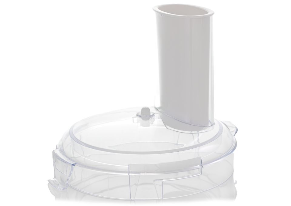 To cover your food processor's bowl
