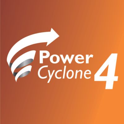 Tehnologija PowerCyclone 4 razdvaja prašinu i zrak u jednom potezu
