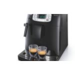Café espresso y cappuccino, solo pulsando un botón