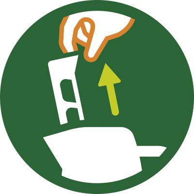 Mikrokiudfilter püüab väikesed katlakiviosakesed kinni