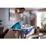 Iron faster with 2 x more steam *