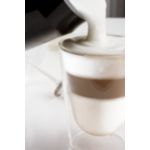 Kaffe af SENSEO®-kvalitet beriget med opskummet mælk