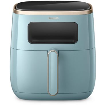 Airfryer 空气炸锅 5.6 升，可视空炸，蓝色