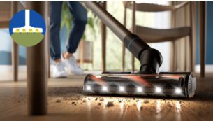 Brosse&nbsp;LED TriActive&nbsp;Smart avec aspiration &agrave; 360&deg;