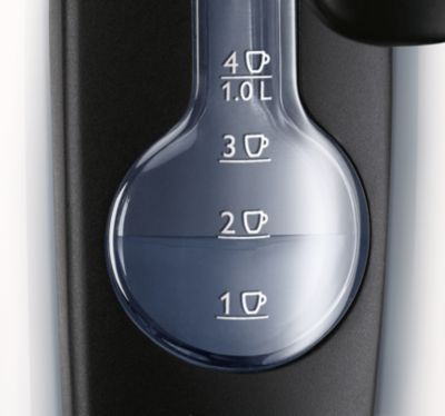 Indicador de una taza para hervir solo la cantidad de agua que necesita