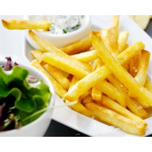 Great-tasting chips with up to 80% less fat!*