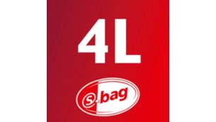 كيس غبار بسعة 4 لتر لعملية تنظيف أطول