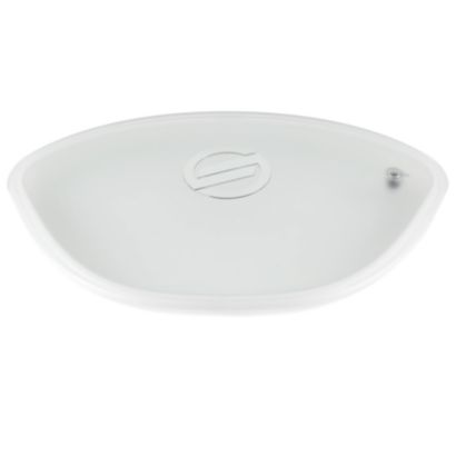 Covers the espresso machine bean hopper