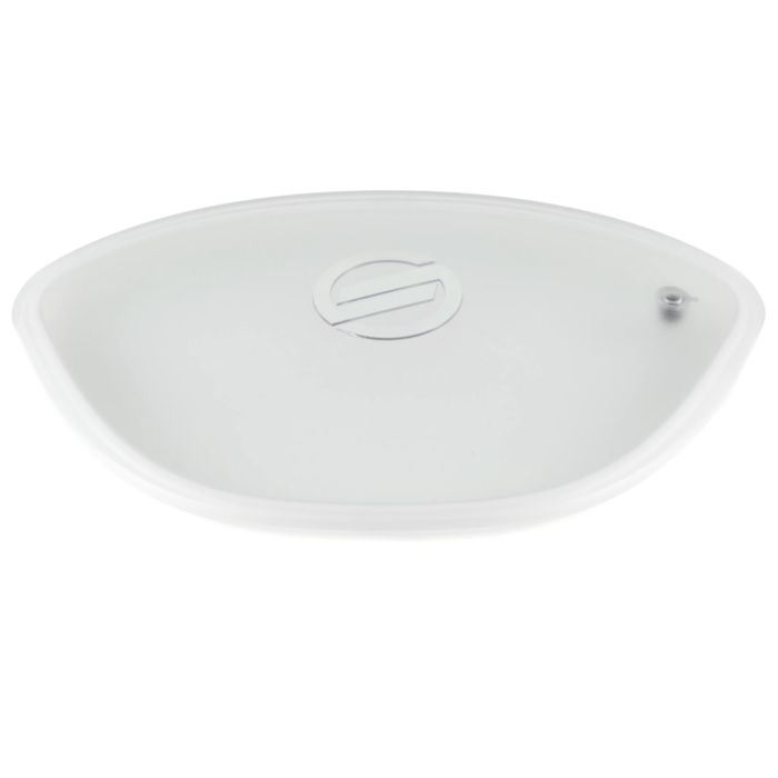 Covers the espresso machine bean hopper