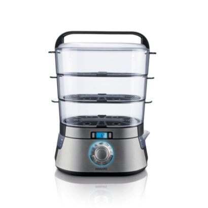 Front Product Photo Philips Aluminium Collection Steamer HD9160/00
