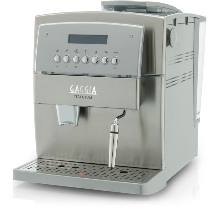 Ervaar de Gaggia Titanium-espressomachine