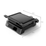 Imemaitsev grillitud toit ja täiuslikud tulemused.