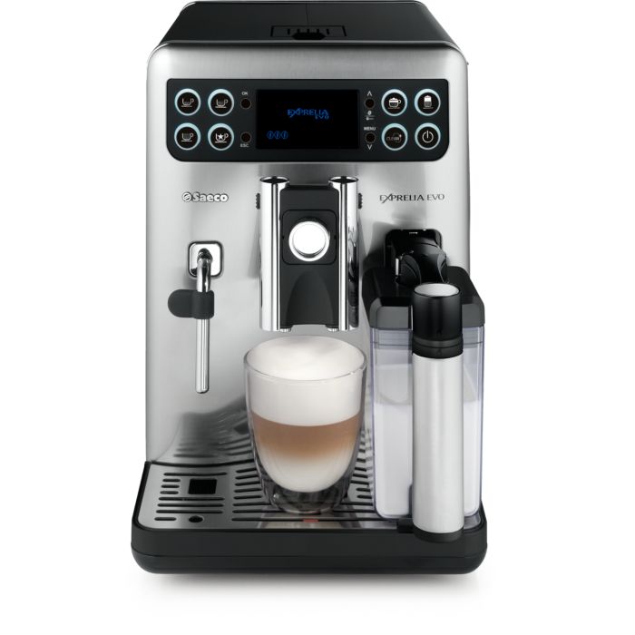 Exprelia Evo Super automatic espresso machine HD8855 47 Saeco