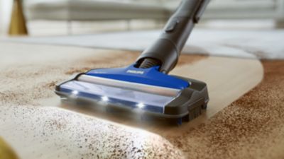 360° tolmu imev otsak püüab kinni 99,7% tolmust ja mustusest*