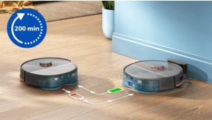 Voldoende vermogen om in &eacute;&eacute;n keer uw schoonmaakwensen te vervullen