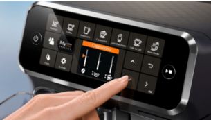 Регулируйте объем и ароматность кофе с инструментом настройки кофе