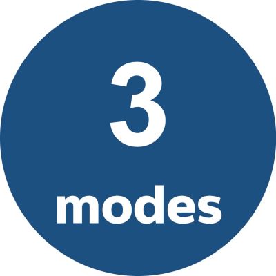 3 auto modes: General, Allergen, and Bacteria