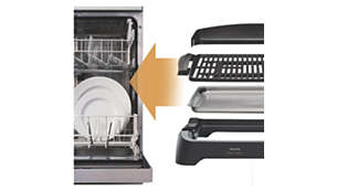 Dishwasher-safe parts