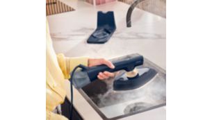 Praktische Sp&uuml;lfunktion verhindert Kalkablagerungen &ndash; f&uuml;r langanhaltende Leistung