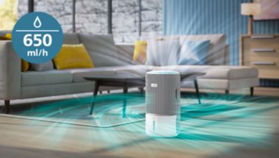 Automatsko ovlaživanje do 650 ml/h