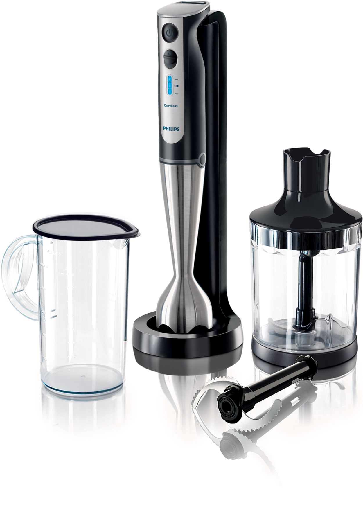 The world's most powerful cordless handblender