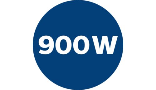 900 W motor voor grote zuigkracht