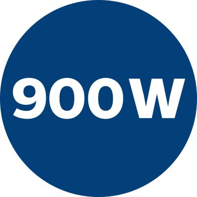 Motore da 900W per un'elevata potenza di aspirazione
