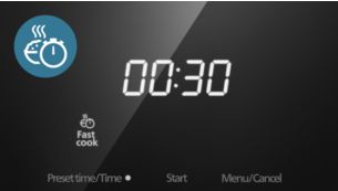 Fertig in 30 Minuten mit dem Fast Cook-Modus*